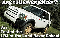 Land Rover LR3 at the Land Rover Experience