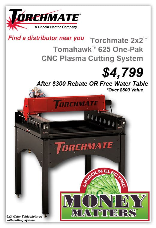 torchmate-launches-rebate-or-free-accessory-program-on-2x2-cnc-system