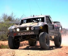 Cameron Steele in action at 2012 Baja 500
