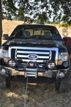 Warn Zeon12 winch on a Ford F150