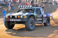 Cameron Steele racing on Yokohama Geolandar tires at the 2013 Baja 1000