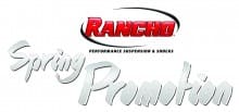 Rancho Suspension Spring Promotion