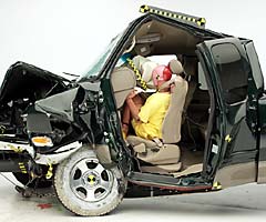 Ford F-150 post-crash