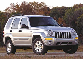 Jeep Liberty in Moab