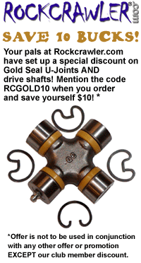 Tom Wood's Gold Seal u-joint