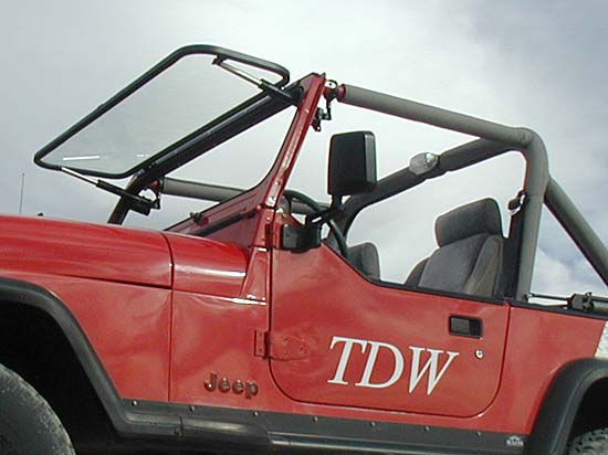 Tyson Design Works Flip-Up Windshield