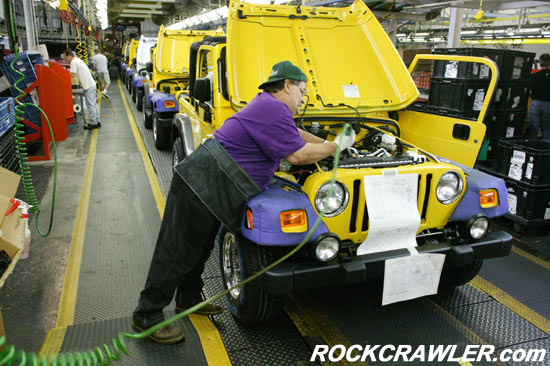 Jeep Unlimited Production