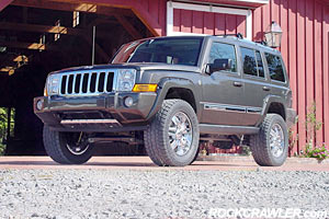 Superlift Commander and Grand Cherokee 4 Inch F.I.T. Series Lift System