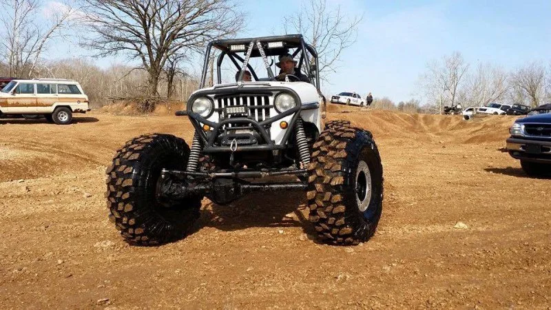 53 Willys buggy and trailer