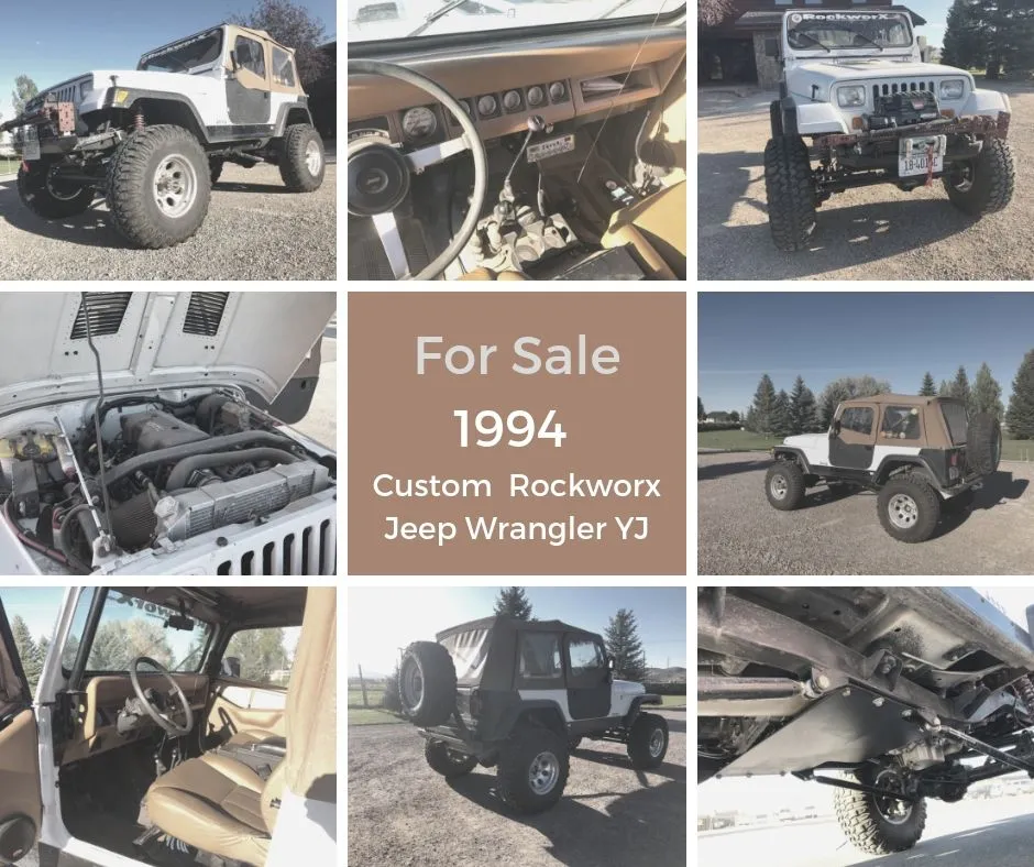 Montana/USA:  1994 Jeep Wrangler YJ - Rockworx Custom