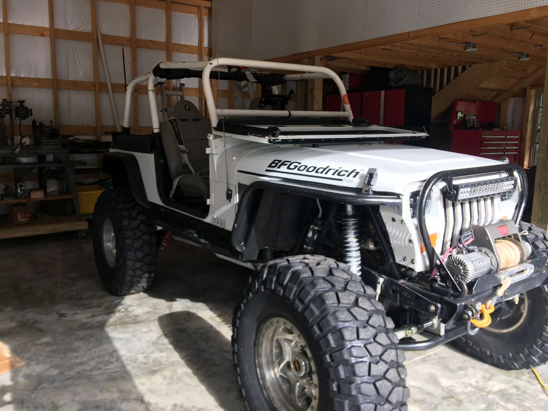 1991 YJ Crawler LS, Atlas, Stickies