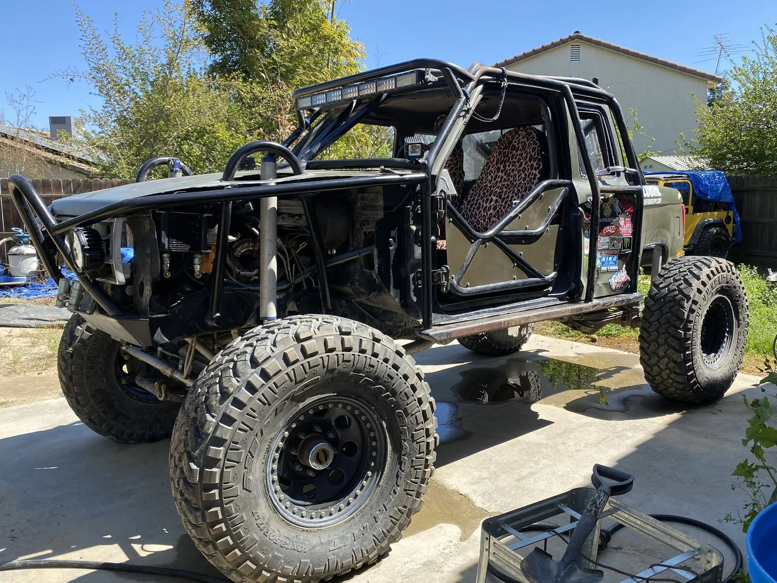 Visalia, Ca: 92 Ford Ranger rock crawler