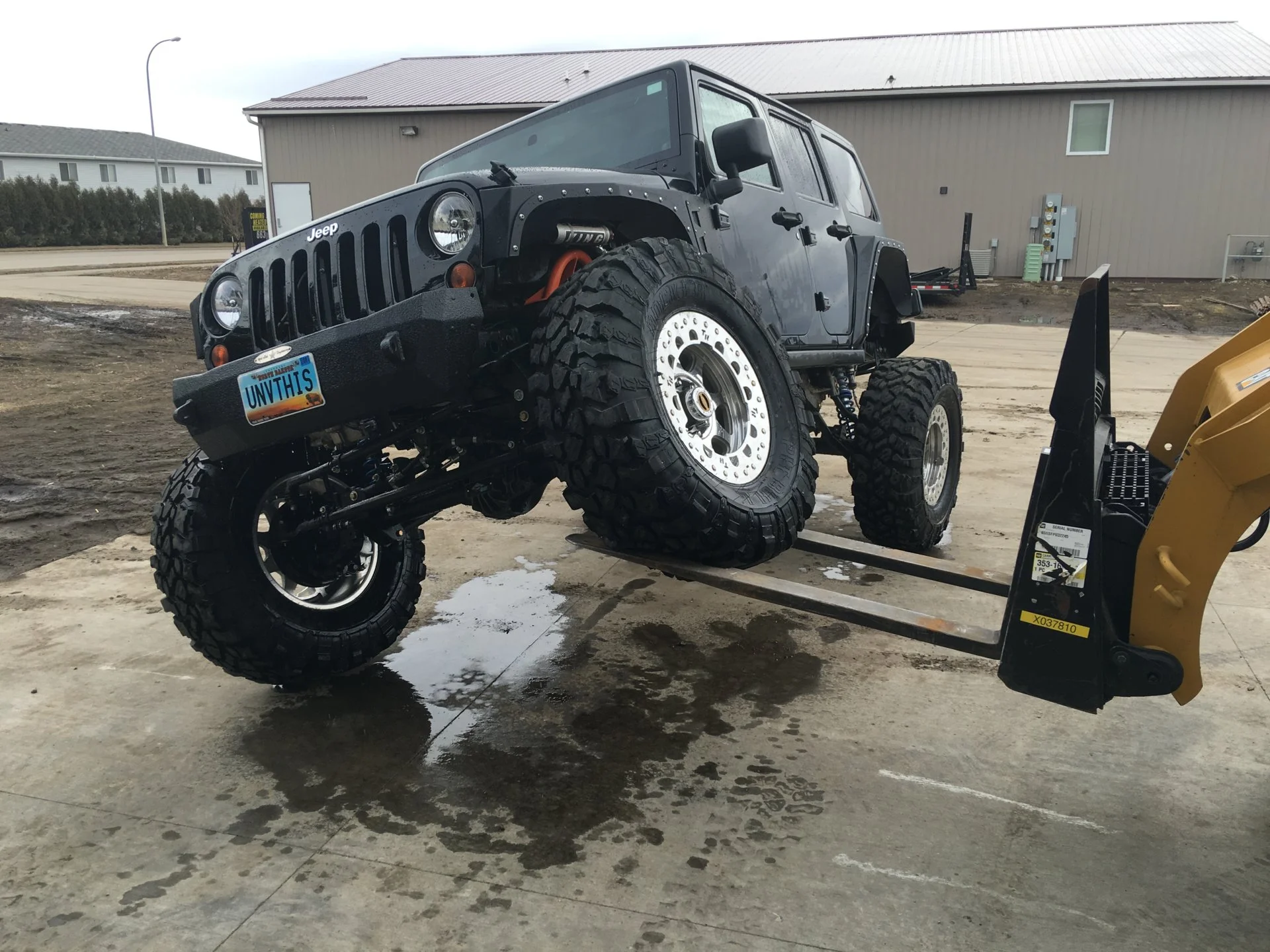 2009 Jeep rubicon UL JK, Novak 6.0 conversion, turbo 400 trans, atlas transfer case, 60 series axles, 5.38 gear ratio etc.  Minot ND