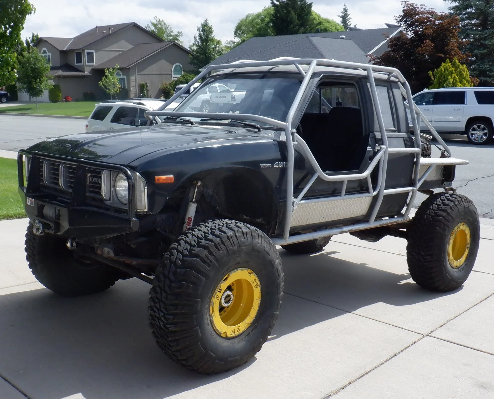 Nevada/USA:  1980 Toyota SR5 Pickup Rock Crawler