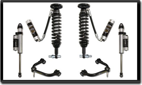ICON Ford F 150 coilovers reservoirs