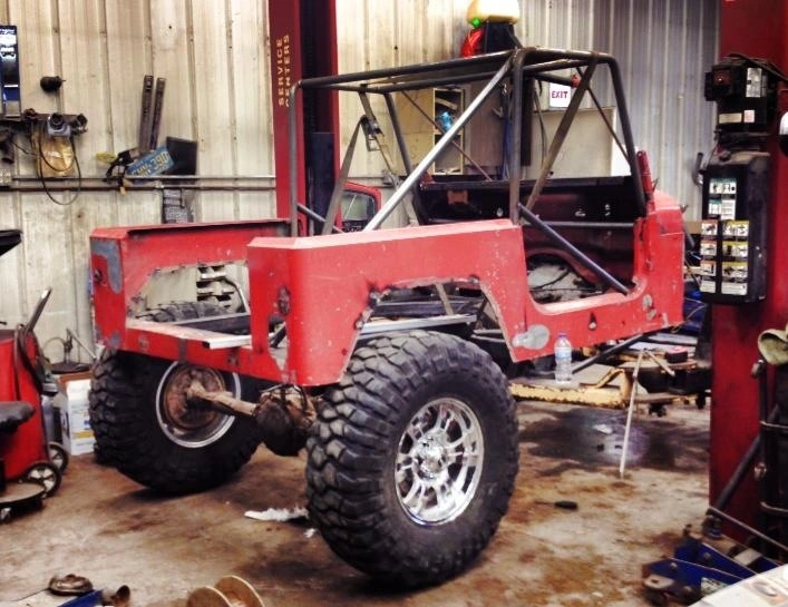 Tubed jeep project