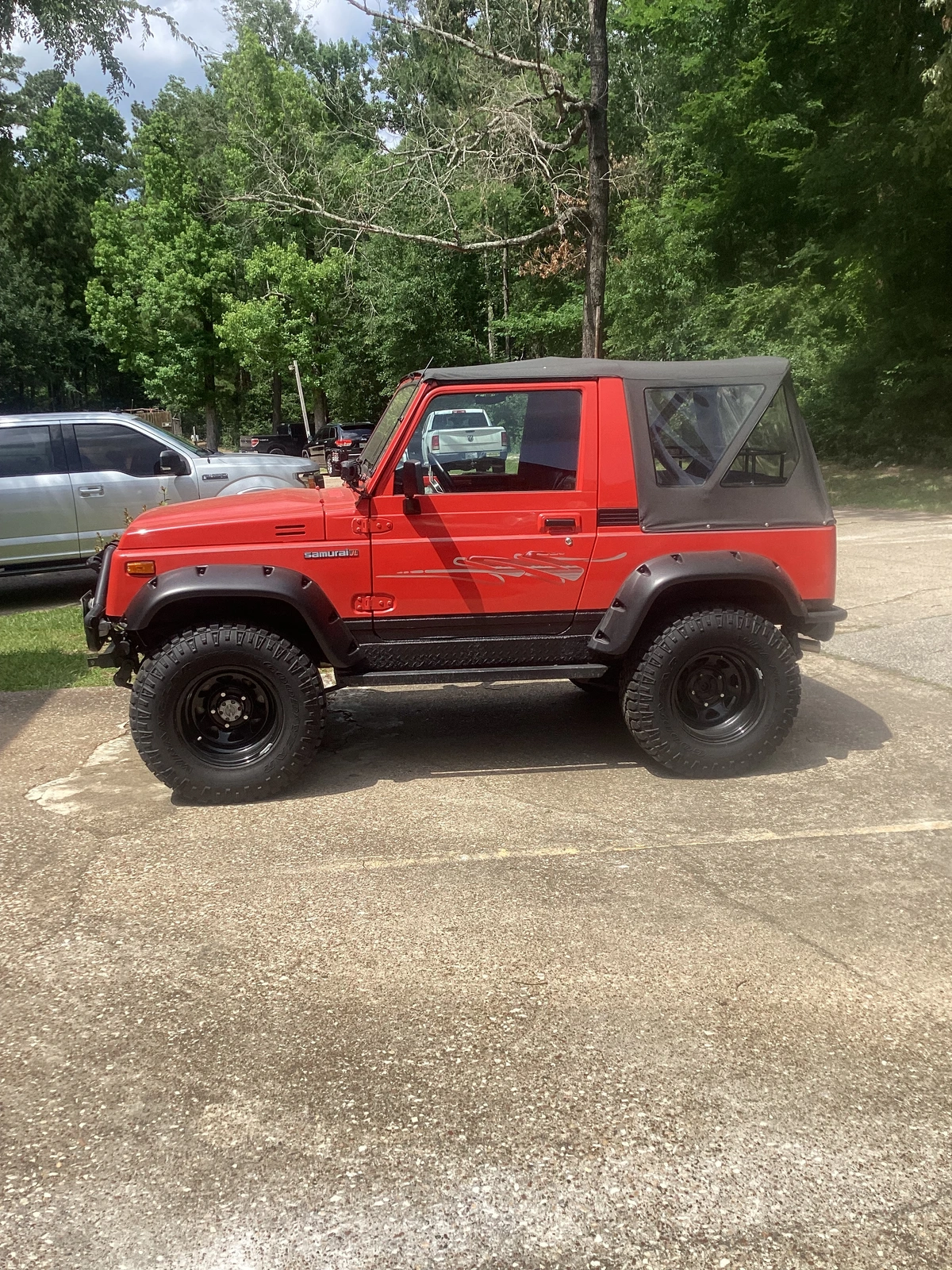 Texas/USA   93 Suzuki Samurai   3rd Owner, 133,058 miles $17,500   Long list of all the things thats been done to it.