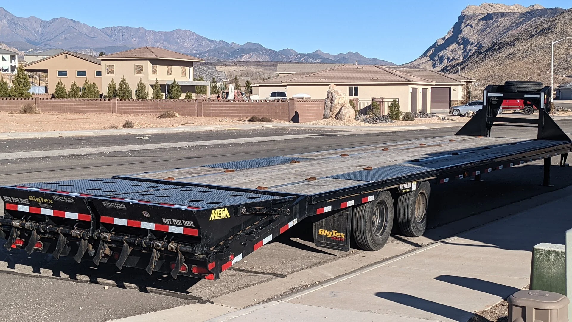 UT/USA : 2018 Big Tex 25GN 35+5 Gooseneck Equipment Trailer