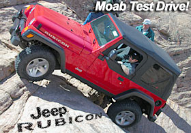 Jeep Rubicon Moab Test Drive