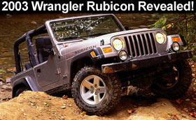 2003 Jeep Wrangler Rubicon Revealed