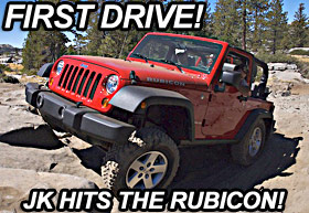 2007 Jeep Wrangler JK Hits the Rubicon Trail