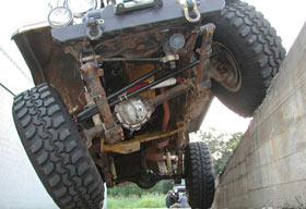 Big Daddy Offroad Monster CJ Tie Rod and Drag Link