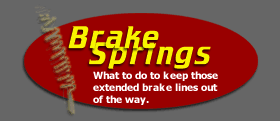 Brake Line Springs