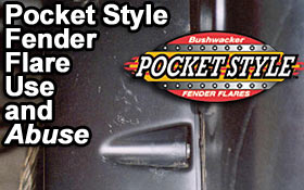 Bushwacker Pocket Style Fender Flares for TJ