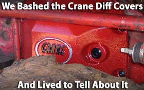 Crane High Clearance Diff Covers