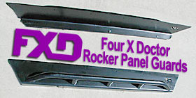 Four X Doctor Rocker Panel Guards