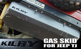 Kilby TJ Gas Tank Skid Plate