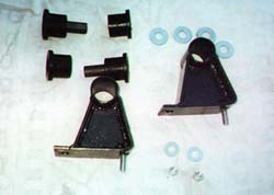 Mount parts and hardware.