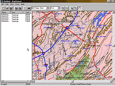 Garmin MapSource TOPO