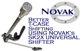 Novak Adapters SK2X Universal T-Case Shifter