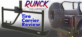 Runck Equipment Tire Carrier