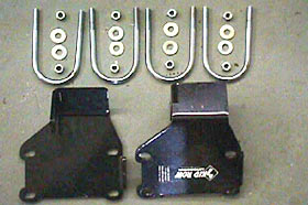 Skid Row control arm skid plates