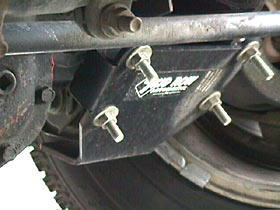 Skid Row Control Arm Skid Plate