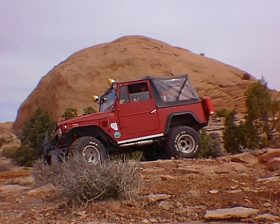 Sean in his FJ-40