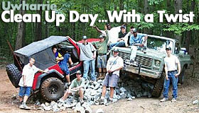 Uwharrie Clean Up