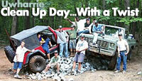 Uwharrie Clean Up Day