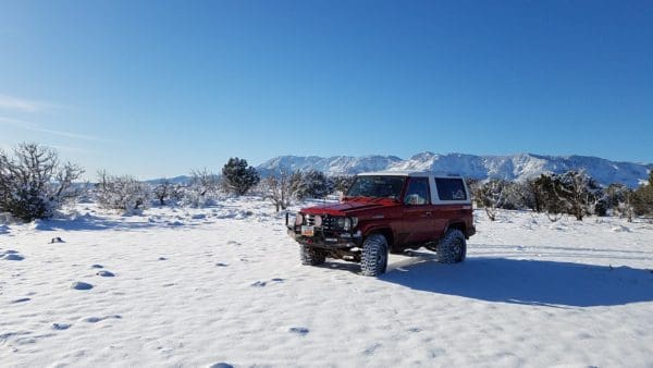 The radio towers 2000' above Toquerville UT.